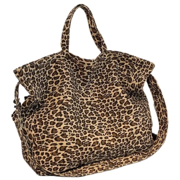 Leopard Print Tote - Picture 1 of 2